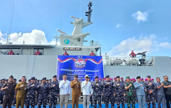 Tim Expedisi Rupiah Berdaulat Bawa Uang Layak Edar ke Pulau Terluar