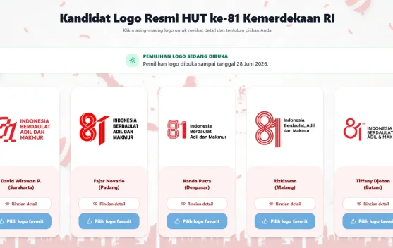 Logo HUT RI ke-81 Bakal Dipilih Langsung Masyarakat