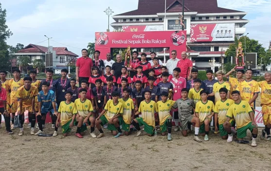 Festival Sepak Bola Rakyat di Manado Sukses Digelar