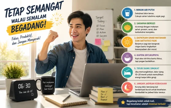 Tetap Produktif meski Kurang Tidur