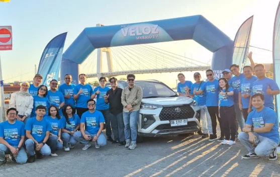 Veloz Hybrid EV Lintas Nusa 2.0 Tuntaskan Ekspedisi  Nusantara di  Timur Indonesia