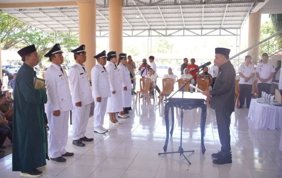 Bupati Bolmong Lantik Lima  Sangadi Antarwaktu