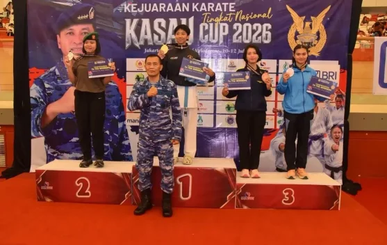 Personel Lanud Sam Ratulangi Manado Raih Juara di Kasau CUP 2026
