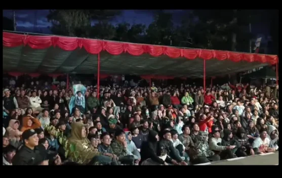 Kodim 1302 Minahasa dan Forkopimda Nobar Final Piala Dunia 2026