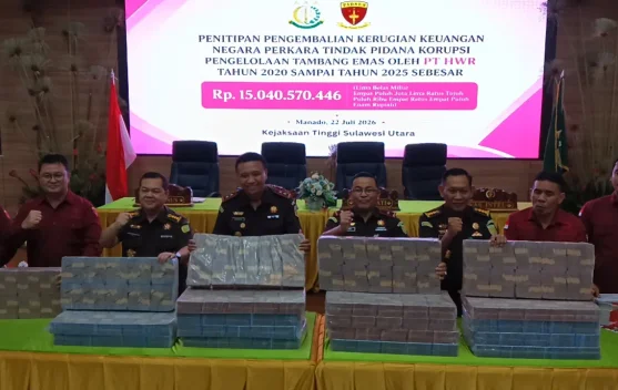 PT HWR Kembalikan Uang Miliaran Rupiah Hasil Korupsi Pertambangan