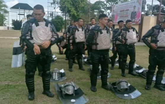 Polres Kotamobagu Tingkatkan Kemampuan Personel lewat Dalmas