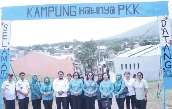 Lomba Program PKK di Kota Bitung