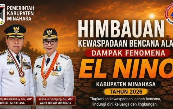 Pemkab Minahasa Tingkatkan Kewaspadaan Hadapi Dampak El Nino