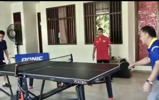 Alfrets Temui Andrei, Awali Kepemimpinan PTMSI Sulut dengan Kebersamaan