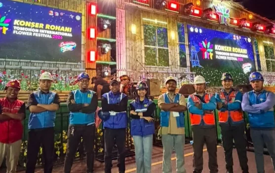 PLN Sukses Dukung Ajang Tomohon International Flower Festival 2026