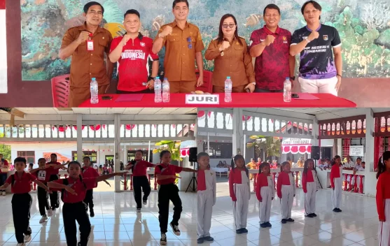 Semarak HUT RI ke-81, Tombariri Gelar Lomba Senam