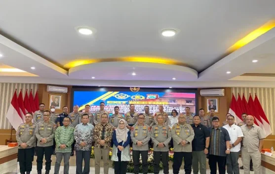 Kapolresta Manado Ikuti Exit Meeting Pemeriksaan BPK RI
