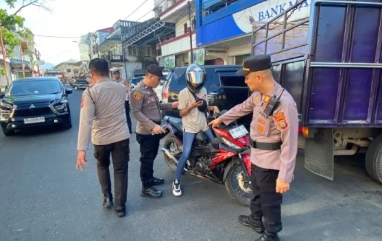 47 Knalpot Brong Ditindak Polsek Wenang, Warga Diminta Tertib