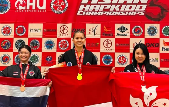 Kezia Tesalonika Umboh Rebut Emas Kejuaraan Hapkido Asia 2026
