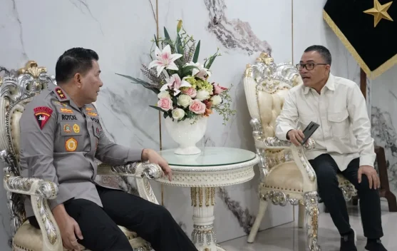 Senator DPD RI Stefanus BAN Liow Berdiskusi dengan Kapolda Sulut