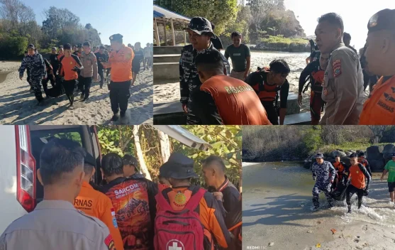 Tim SAR Gabungan Temukan Jenazah KL, Korban Terseret Arus Pantai Tuturuga