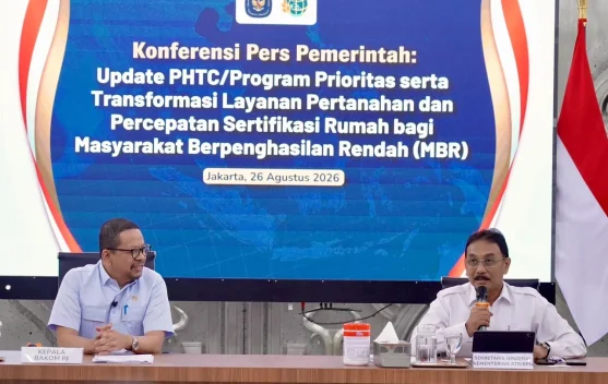 Sekjen ATR/BPN Jelaskan Tiga Transformasi Percepat Layanan Pertanahan