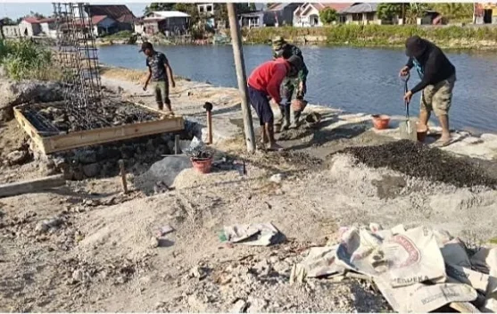Progres Jembatan Perintis Garuda Tondano Timur Capai 12,4 Persen