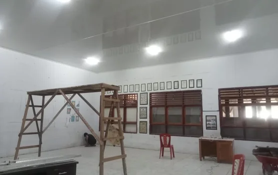 Revitalisasi SMAN 1 Langowan Capai 73,59 Persen.