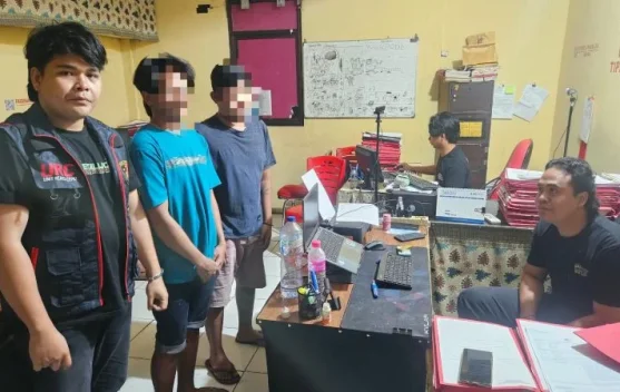 Resmob Bravo Polresta Manado Amankan 2 Pelaku Pengeroyokan