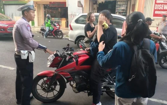 Polsek Wenang Tindak 16 Motor Berknalpot Brong