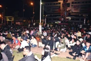 Pangdam XIII/Merdeka Nobar Piala Dunia Bersama Warga Manado