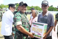 Pangdam Merdeka Hadiri Pembukaan Karya Bakti Skala Besar 2026 di Talaud