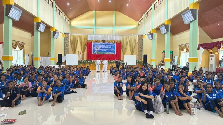 Ratusan Siswa SMA Katolik Villanova Manokwari Ikuti Rekoleksi