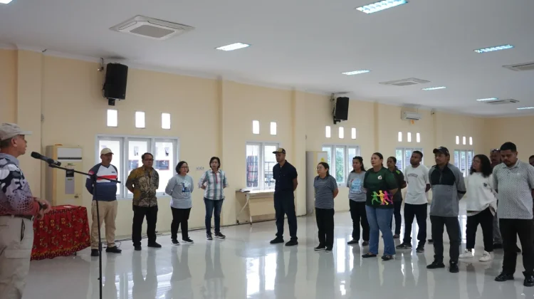 Dukung Gerakan ASRI, Kanwil Kemenkum Pabar Libatkan Tenaga Outsourcing