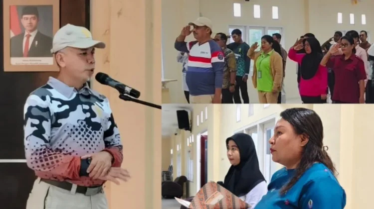 Kanwil Kemenkum Pabar Apel Bersama Awali Gerakan ASRI