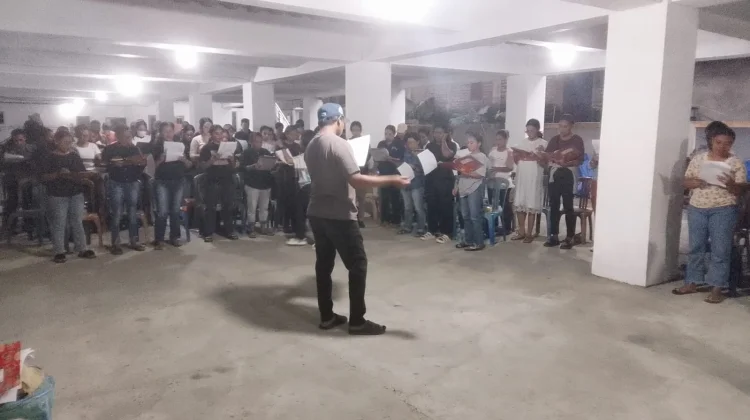 Latihan Perdana Paduan Suara Akbar Pesparawi Nasional XIV