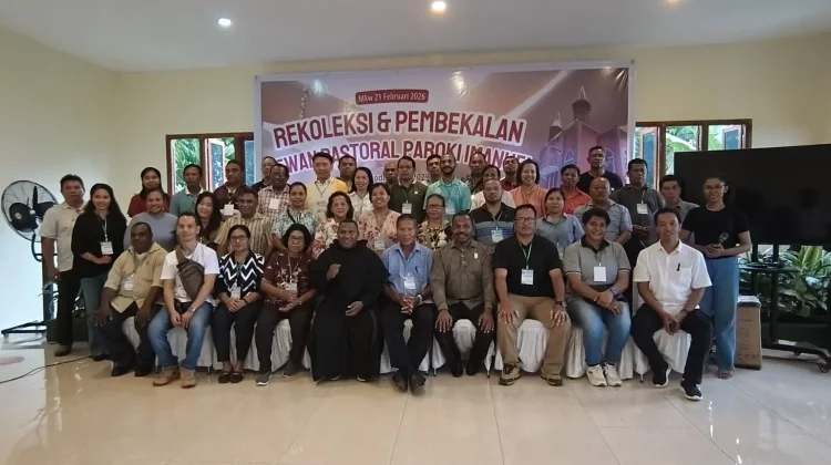Rekoleksi Dewan Pastoral Paroki Immanuel Sanggeng Teguhkan Komitmen Pelayanan