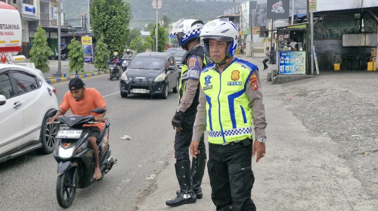 Satlantas Manokwari Perketat Lalin Sore Selama Ramadan