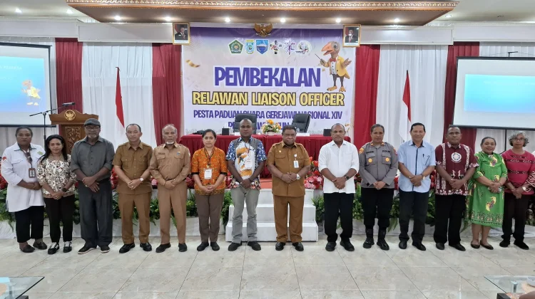 Pembekalan 114 LO Matangkan Pesparawi XVI Papua Barat