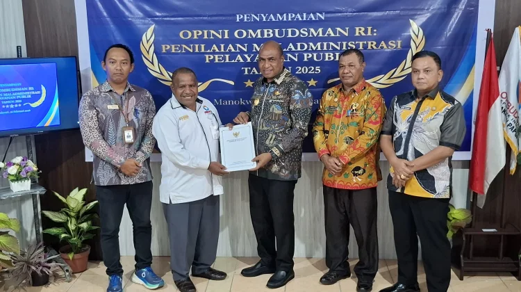 Pemprov Papua Barat Terima Opini Ombudsman RI, Jadi Bahan Evaluasi Pelayanan