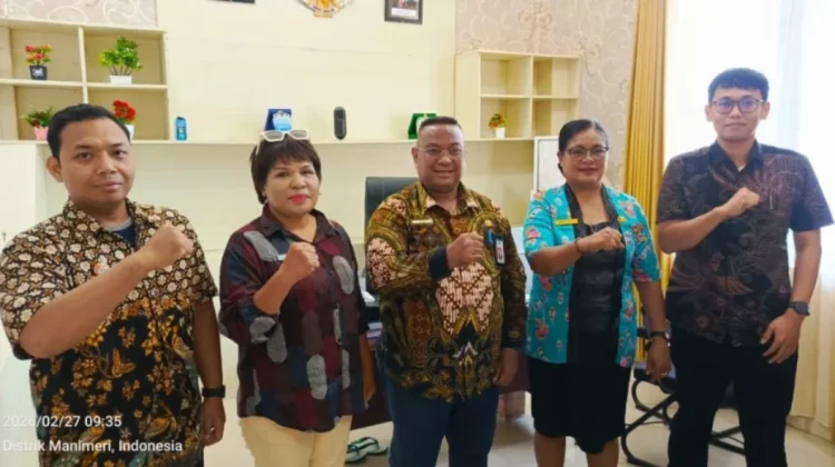 Kanwil Kemenkum Papua Barat Tinjau Efektivitas Pendaftaran Merek