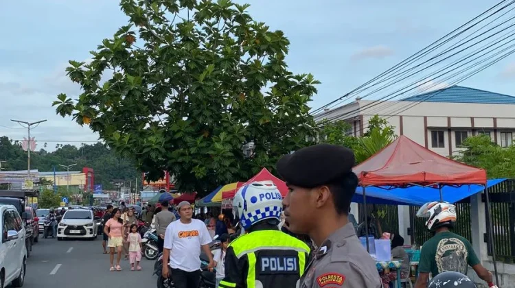 Polisi Tingkatkan Pengaturan Lalu Lintas Takjil