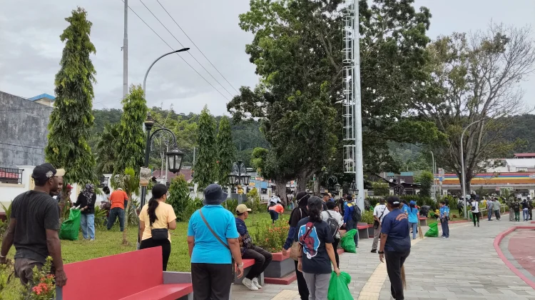 Gerakan Jumat Bersih, Wujudkan Manokwari Kota Bersih Bersama
