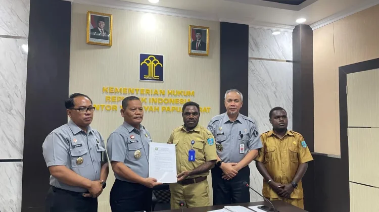 Kanwil Kemenkum Papua Barat Dorong Perlindungan KI Maybrat