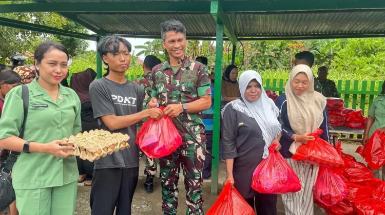 Kodim 1806 Bintuni Gelar Bazar Murah jelang Lebaran