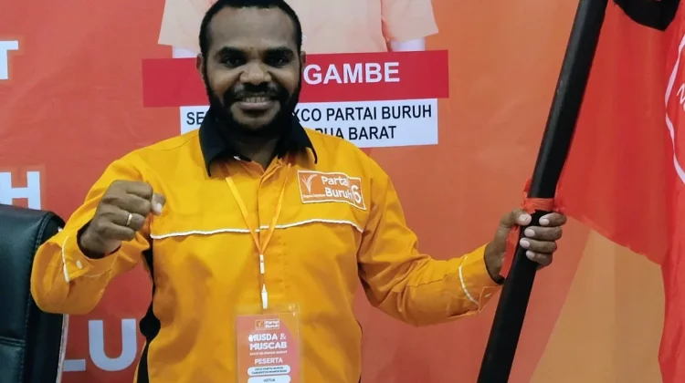 Septi Meidodga Terpilih Aklamasi Pimpin Partai Buruh Manokwari
