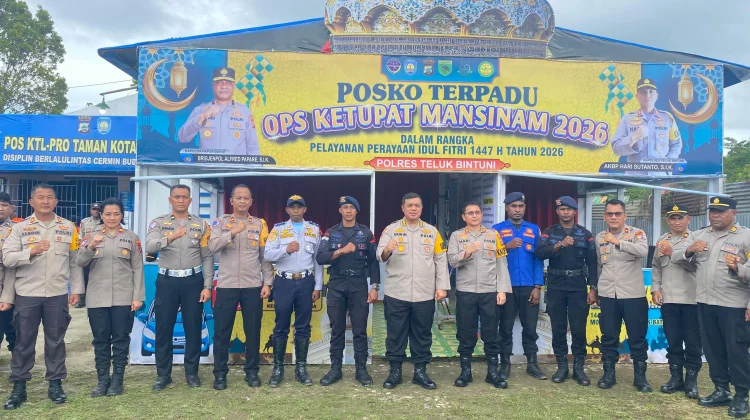 Polda Papua Barat Cek Kesiapan Operasi Ketupat Bintuni