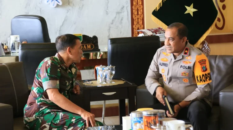 Kapolda Papua Barat Perkuat Sinergitas TNI Polri