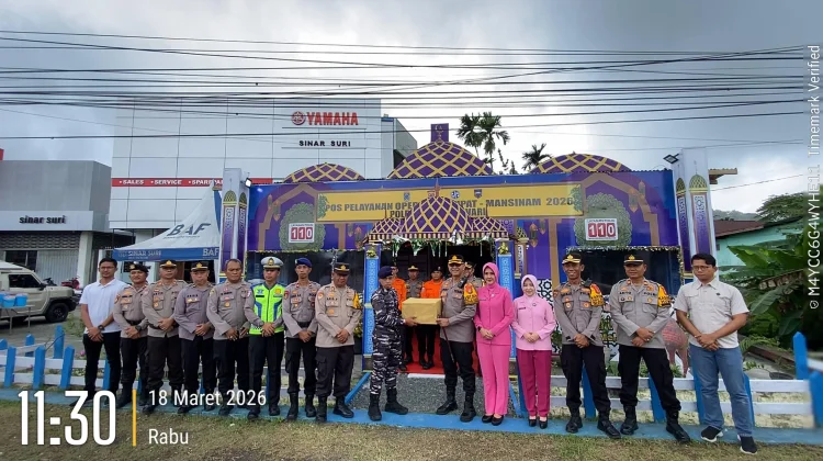 Polresta Manokwari Perkuat Pengamanan Idul Fitri 2026