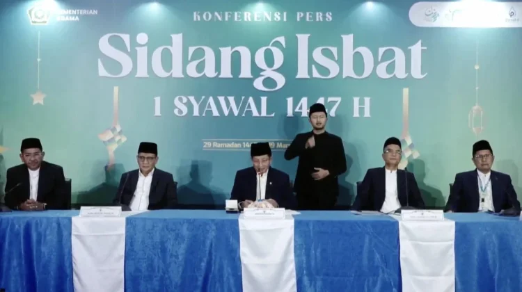 Sidang Isbat, Penetapan 1 Syawal 1447 Hijriah