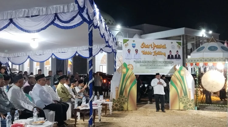 Takbir Keliling Semarakkan Malam Idul Fitri di Manokwari
