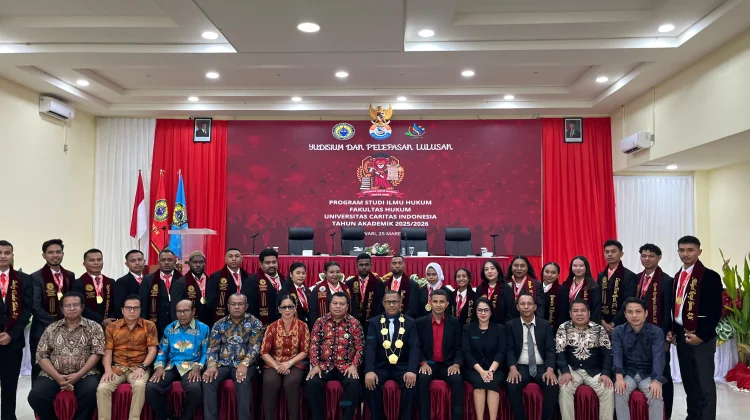 Fakultas Hukum UNCRI Gelar Yudisium Perdana di Manokwari