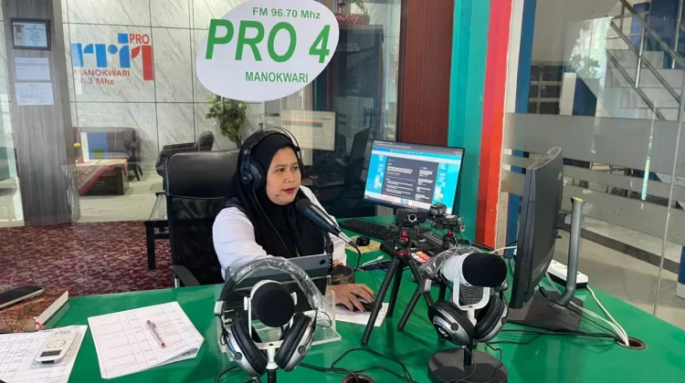 Tetap Mengudara saat Lebaran, RRI Manokwari Setia Menemani