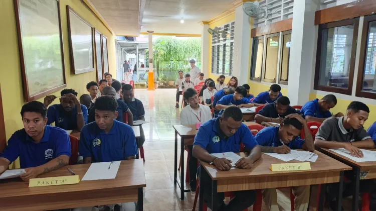 Puluhan Warga Binaan Lapas Manokwari Ikuti Ujian Pendidikan Kesetaraan