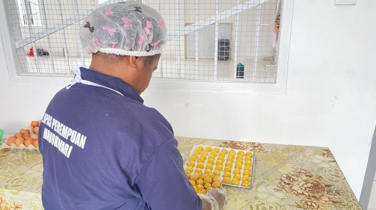 WB Lapas Perempuan Manokwari Produksi Nastar, Dukung Kemandirian Ekonomi